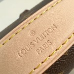Louis Vuitton Pochette Métis Handbag with Monogram Canvas and polished S-lock closure