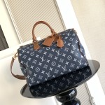 Louis Vuitton Speedy P9 Bandoulière 40 Monogram Leather Replica Handbag