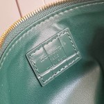 Louis Vuitton Speedy P9 Bandoulière 30 Monogram Leather M14064 Green Croc Studs Bag