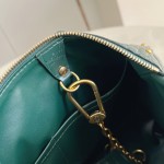 Louis Vuitton Speedy P9 Bandoulière 30 Monogram Leather M14064 Green Croc Studs Bag