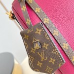 Louis Vuitton Express Small Handbag with Monogram Edging and Key Pouch