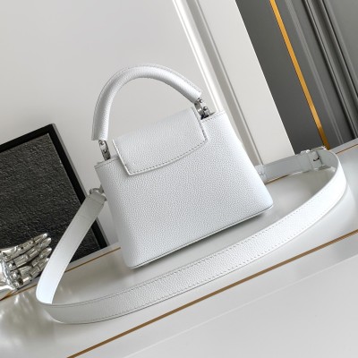 Louis Vuitton - Capucines Dynamic Chip Series Handbag M80082 / M80083 (Black & White)