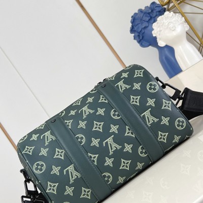 Louis Vuitton - City Keepall Monogram Shadow Leather Bag M27184