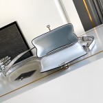 Louis Vuitton aurora silver dynamic chip leather bag M84713 M84714