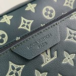 Louis Vuitton Trio Messenger Bag with Monogram Shadow Embossed Calf Leather