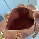 Louis Vuitton Speedy Soft 30 Handbag with Monogram Empreinte Leather and Suede Lining