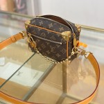Louis Vuitton MINI SOFT TRUNK M14729 Monogram Canvas Replica Handbag