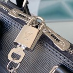 Louis Vuitton Alma BB M14433 Epi Leather handbag with embroidered jacquard shoulder strap