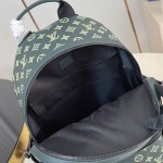 Louis Vuitton Discovery Mini Backpack with Monogram Shadow embossed leather and metal hardware