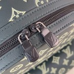 Louis Vuitton Discovery Mini Backpack with Monogram Shadow embossed leather and metal hardware