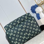 Louis Vuitton Discovery Mini Backpack with Monogram Shadow embossed leather and metal hardware