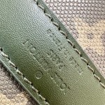 Louis Vuitton Keepall Bandoulière 50 Travel Bag with camouflage Monogram Surplus and distressed metal hardware