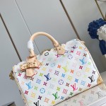 Louis Vuitton Speedy Soft 30 Bag with Rainbow Monogram