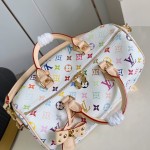 Louis Vuitton Speedy Soft 30 Bag with Rainbow Monogram