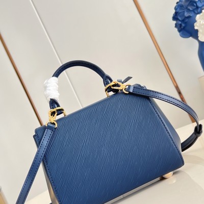 Louis Vuitton - Cluny Mini Handbag in Epi Leather with Resin LV Logo