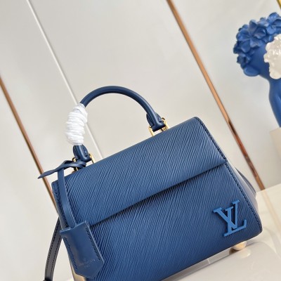 Louis Vuitton - Cluny Mini Handbag in Epi Leather with Resin LV Logo