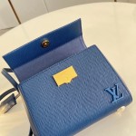 Louis Vuitton Cluny Mini Handbag in Epi Leather with Resin LV Logo