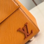 Louis Vuitton Cluny Mini Handbag in Epi Leather with Resin LV Logo
