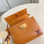Louis Vuitton Cluny Mini Handbag in Epi Leather with Resin LV Logo