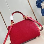 Louis Vuitton Cluny Mini Handbag in Epi Leather with Resin LV Logo
