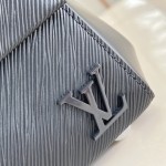 Louis Vuitton Cluny Mini Handbag in Epi Leather with Resin LV Logo