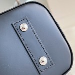 Louis Vuitton Alma BB Handbag in Epi leather with signature embroidery and jacquard shoulder strap