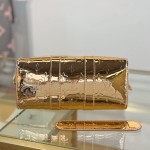 Louis Vuitton KEEPALL BANDOULIÈRE 25 M26903 Silver Gold Replica Handbag
