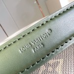 Louis Vuitton Nil Crossbody Bag with Monogram Heritage canvas and leather handle