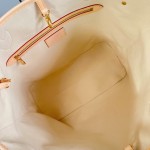Louis Vuitton Neverfull MM x Takashi Murakami Edition with vibrant hues and cowhide leather accents
