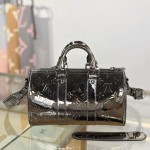 Louis Vuitton KEEPALL BANDOULIÈRE 25 M26903 Silver Gold Replica Handbag