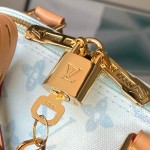 Louis Vuitton Alma BB M27526 LV 130th Anniversary colorful Monogram canvas replica handbag