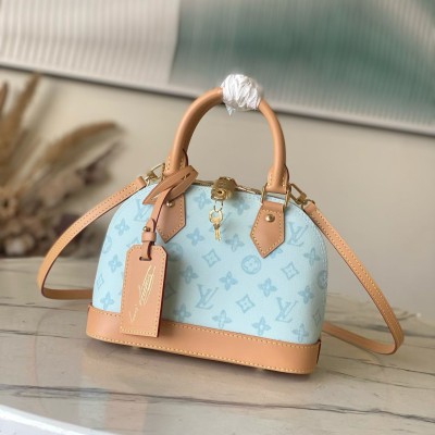 Louis Vuitton - Alma BB M27526 LV 130th Anniversary Monogram Canvas Color Edition Replica Handbag