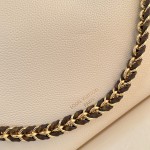 Louis Vuitton Multipass Handbag with Monogram canvas and woven chain strap