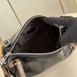 Louis Vuitton Express Mini Handbag in Black with Monogram Saga and Key Pouch