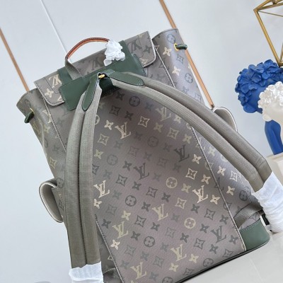 Louis Vuitton - Christopher Medium Backpack M27080 Monogram Canvas Replica