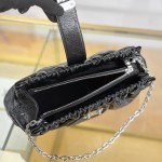 Louis Vuitton POCHETTE SLING M27822 Black Replica Bag