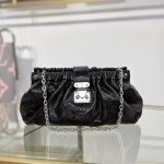 Louis Vuitton POCHETTE SLING M27822 Black Replica Bag