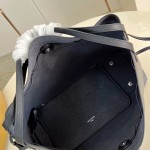 Louis Vuitton Mahina Boundless M13179 Light Coffee Black Leather Replica Tote