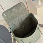 Louis Vuitton Steamer Backpack M26852 Green LV Touch Leather