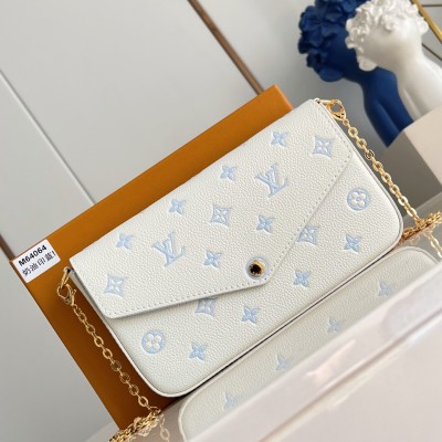Louis Vuitton - M28127 Pochette Félicie Sweet Escape Monogram Empreinte Leather Chain Bag