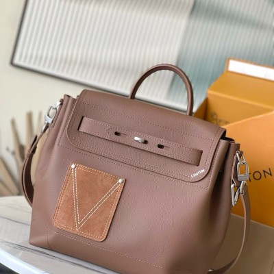 Louis Vuitton - Steamer 30 M26758 LV Touch Leather Replica Handbag