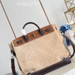 Louis Vuitton Steamer 40 M26019 Workwear Collection Suede Leather Replica Handbag