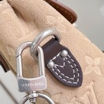 Louis Vuitton Nano Steamer Workwear suede leather bag M26128