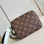 Louis Vuitton N30028 All In BB Monogram Canvas leather shoulder bag