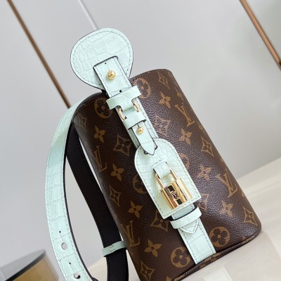 Louis Vuitton - N30028 All In BB Monogram Canvas Leather Shoulder Bag