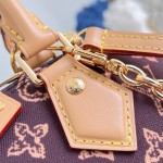 Louis Vuitton M28105 Alma Trunk BB Monogram Origine leather chain handbag