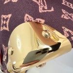 Louis Vuitton M28105 Alma Trunk BB Monogram Origine leather chain handbag