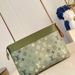 Louis Vuitton M26970 Pochette Voyage Souple Monogram Eclipse clutch bag