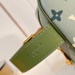 Louis Vuitton Locker Dopp Kit M83112 Monogram Canvas Army Green Toiletry Bag