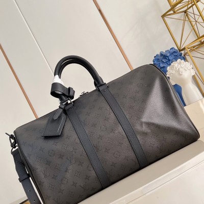 Louis Vuitton - M28371 Keepall Bandoulière 50 Monogram Midnight Travel Bag